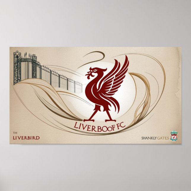 Poster Wall Art Liverpool (Frente)