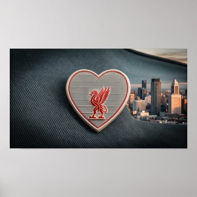 Poster Wall Art Liverpool (Frente)