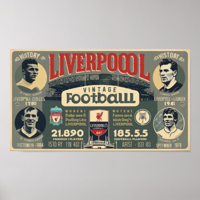 Poster Wall Art Liverpool (Frente)