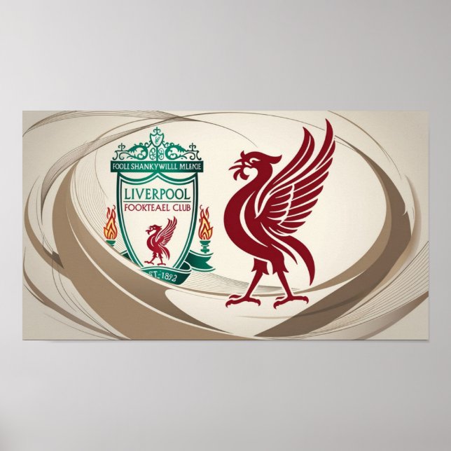 Poster Wall Art Liverpool (Frente)
