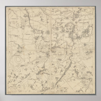 Póster Wall Art, Região do Lago Adirondack