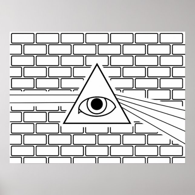 Poster Wall Prism Eye (Frente)