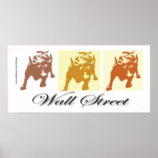 Poster Wall Street (Frente)