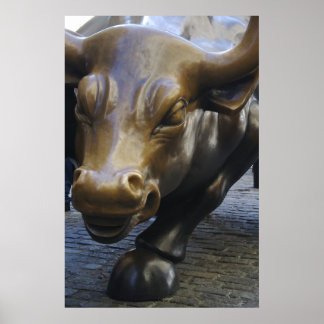 Póster Wall Street Bull