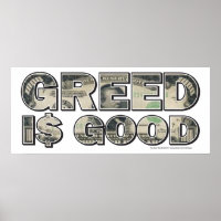 Wall Street/ Greed é bom