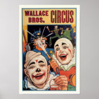 Wallace Bros. Circo Vintage
