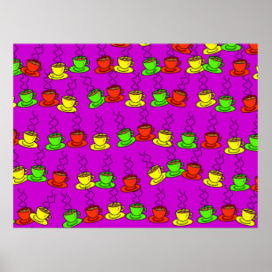 Póster Wallpaper Café