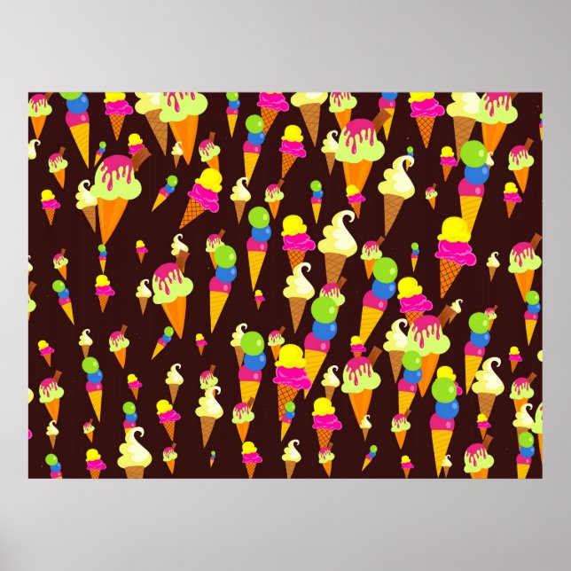 Poster Wallpaper de gelo (Frente)