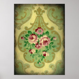 Póster Wallpaper Vintage