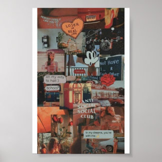 Poster wallpaper vsco