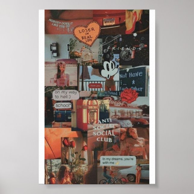 Poster wallpaper vsco (Frente)