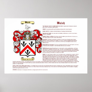 Póster Walsh (significado)