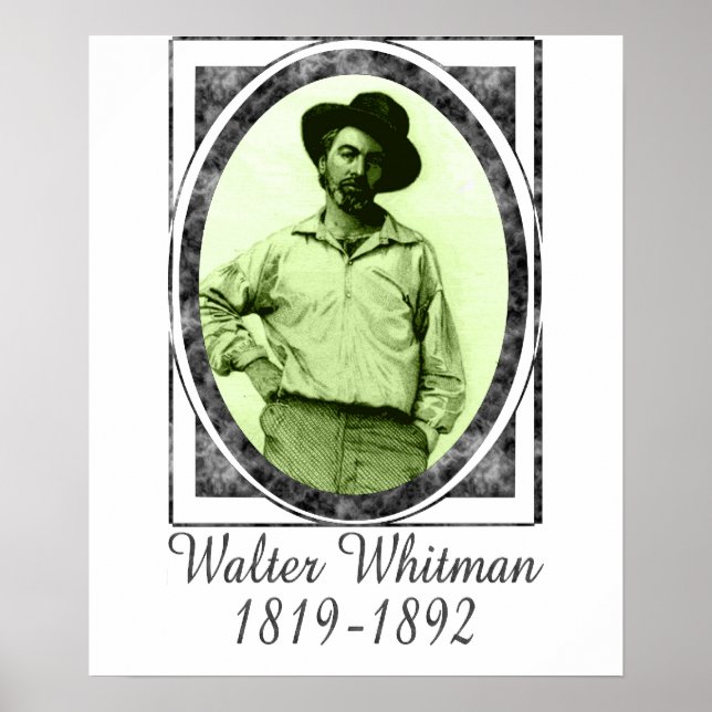 Póster Walter Whitman (Frente)