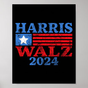Poster Waltz 2024 Election Kamala Harris Tim Waltz 2024 4
