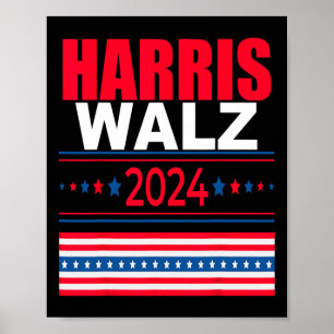 Poster WAlzheimer 2024 Kamala E Tim Presidente Campaign