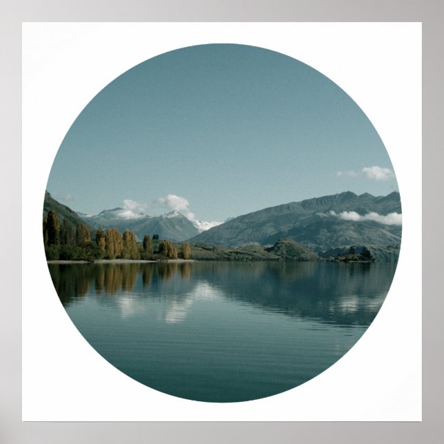 Póster Wanaka - Nova Zelândia (Frente)
