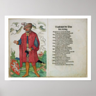 Póster Wandalus, rei do "Wenden", 'da origem o