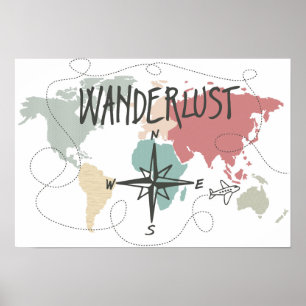 Póster Wanderlust