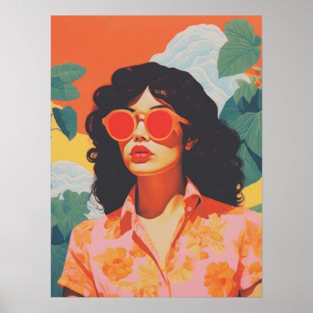 Poster Wanderlust Vibes: Abrace seu estilo (Frente)