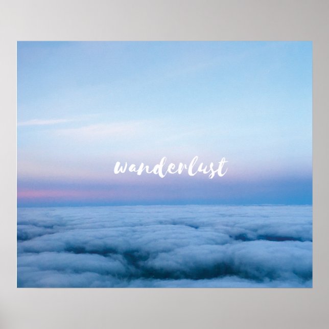 Poster Wanderlust Wall Artq (Frente)