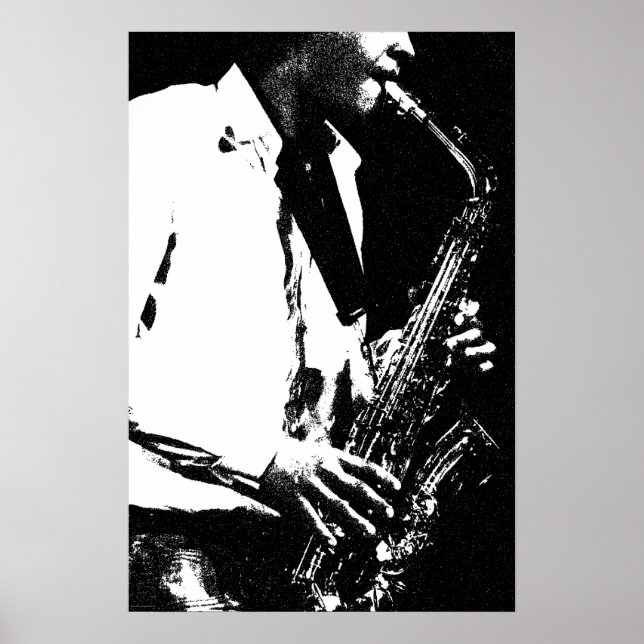Poster wapcn saxofone (Frente)