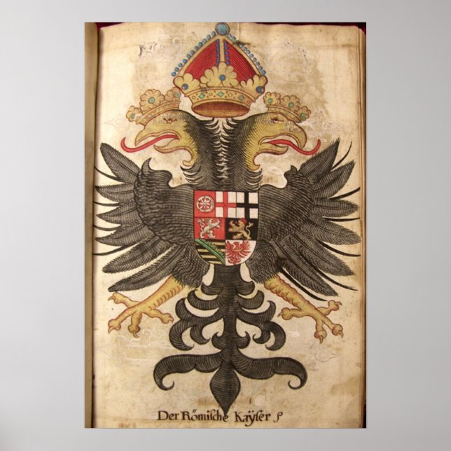 Poster Wappen der Römische Kaiser aus dem Mittelalter (Frente)