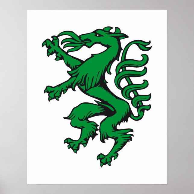 Poster Wappen Panther Steiermark Österreich  (Frente)