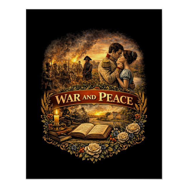 Póster War and Peace (Frente)
