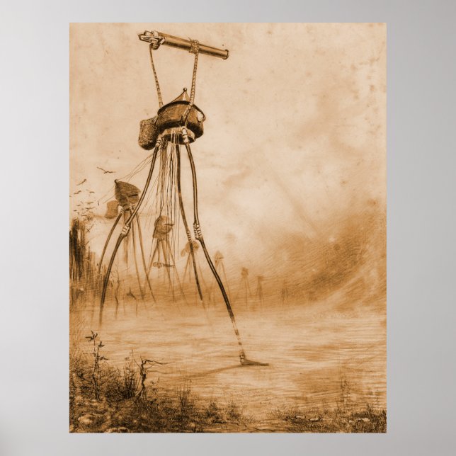 Poster War Of The Worlds Gas Guns (Frente)