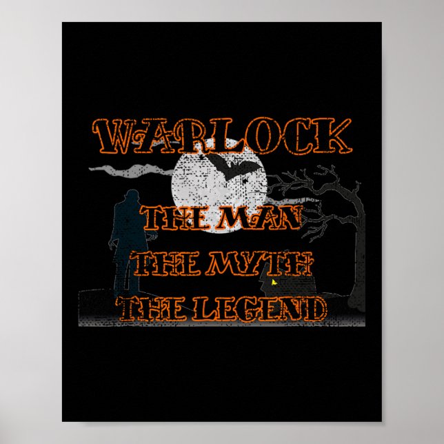 Poster Warlock (Frente)