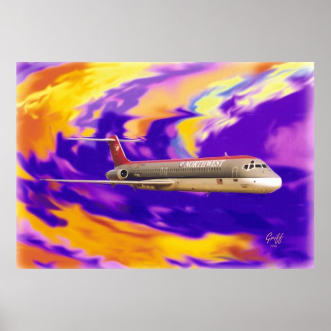 Póster Warp 7 DC-9 (Frente)