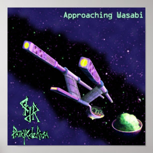 Poster "Wasabi de aproximação" por Jason T. Reimche