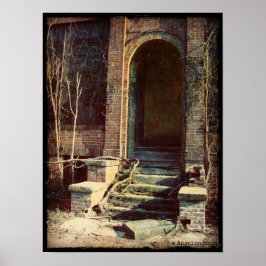 Póster Washington abandonado, Iowa