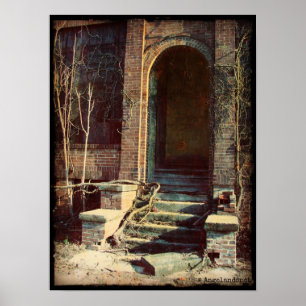 Póster Washington abandonado, Iowa