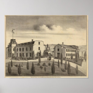 Póster Washington College, Califórnia