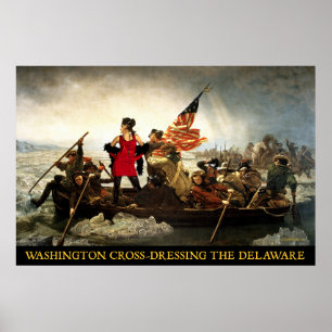 Póster Washington Cross-Dbasta Delaware