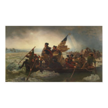 Washington cruzando a pintura de Delaware