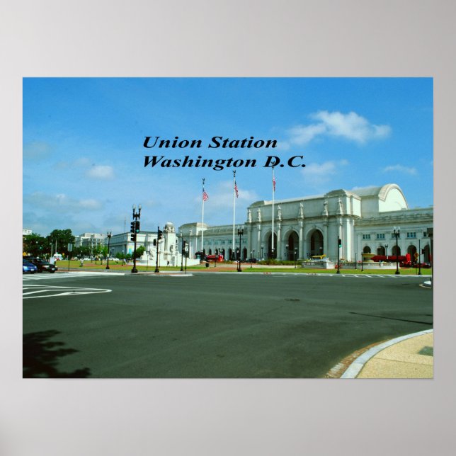 Póster Washington D.C. (Frente)