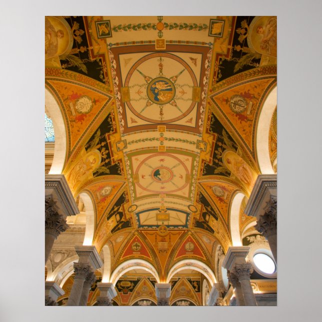 Póster WASHINGTON, D.C. EUA. Limite máximo do segundo and (Frente)