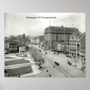 poster washington DC 1910