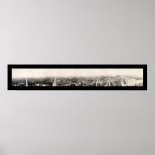 Póster Washington DC Photo 1909