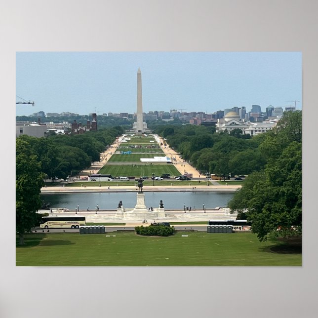 Poster Washington Monument Washington DC (Frente)