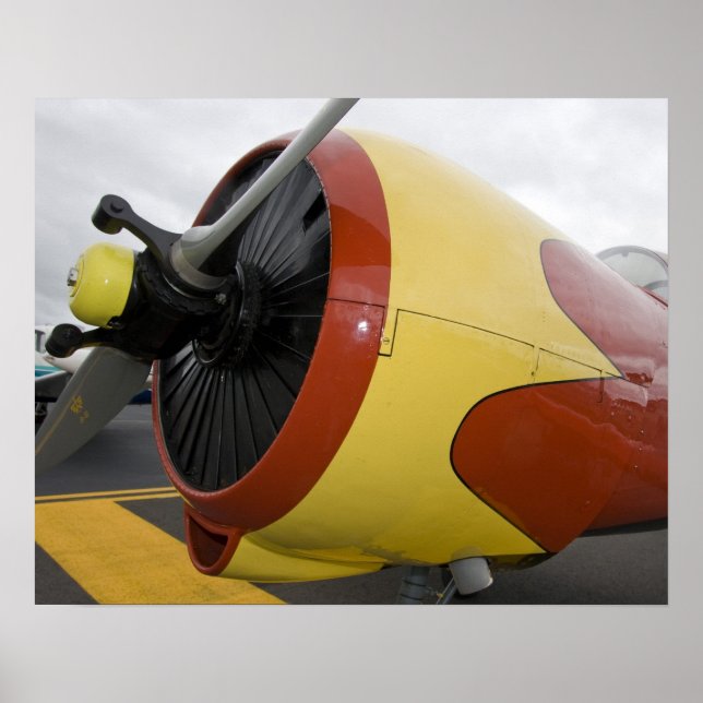 Póster Washington, Olympia, aerógrafo militar. (Frente)