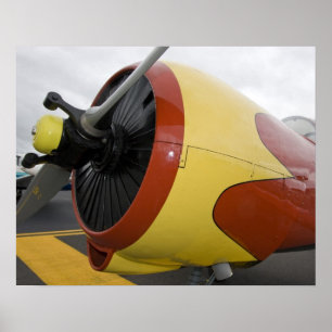 Póster Washington, Olympia, airshow. militar