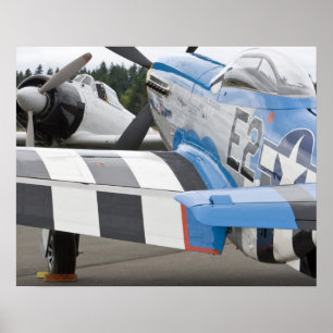 Póster Washington, Olympia,  military airshow. 4