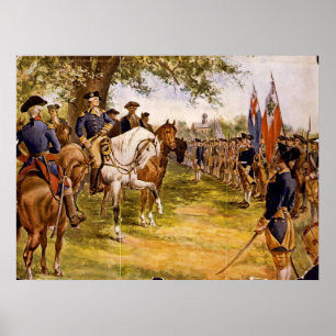 Póster Washington que toma o comando