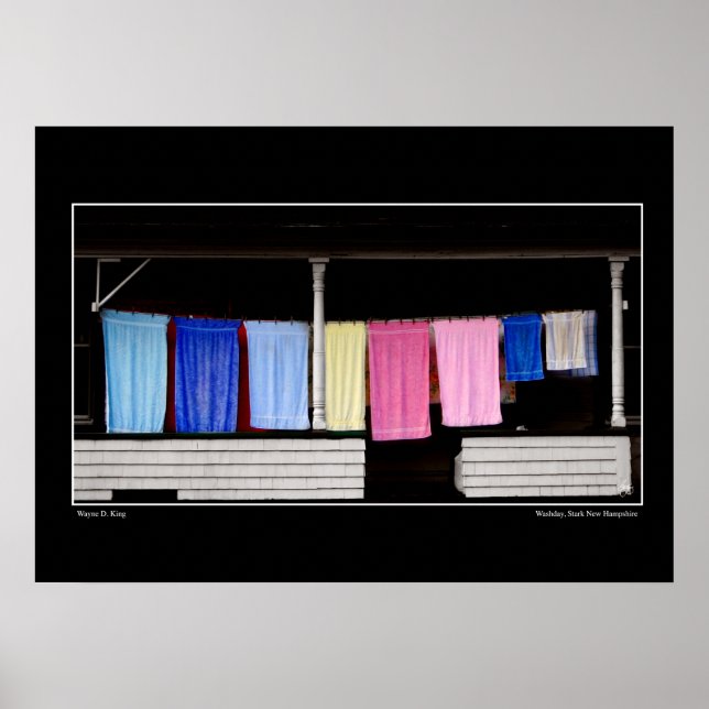 Poster Washington Stark New Hampshire (Frente)