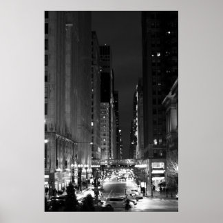 Póster Washington Street - Chicago, IL