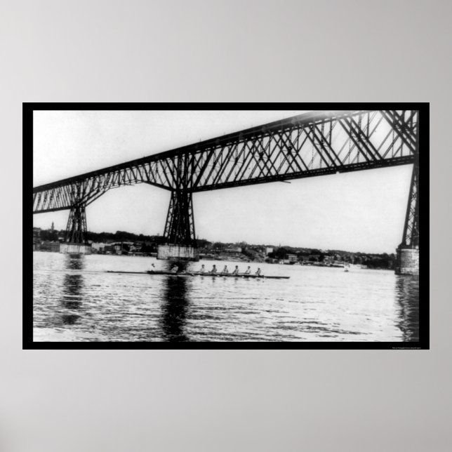 Póster Washington Varsity Rows 1913 (Frente)