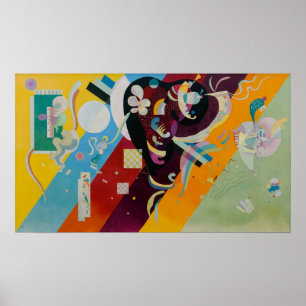 Poster Wassily Kandinsky Composition 9 Abstrato Painting